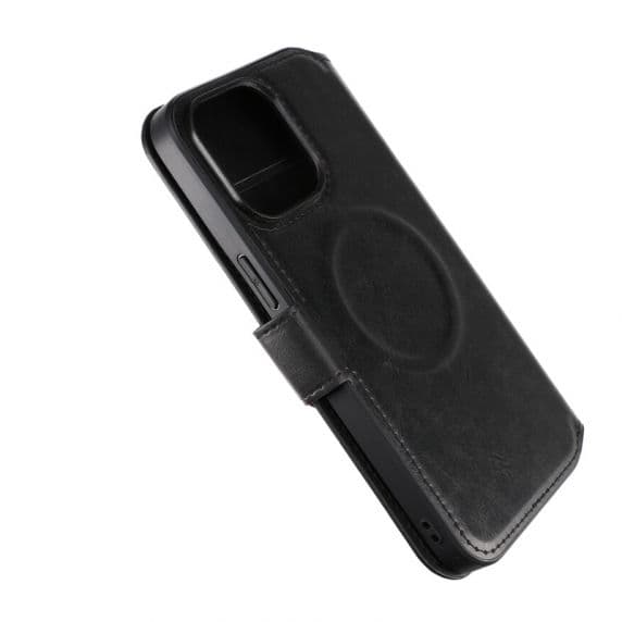 iPhone 15 Pro Max Plånboksfodral med Magsafe Rvelon - Svart