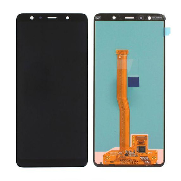 Samsung Galaxy A7 2018 LCD Skärm med Display Original - Svart