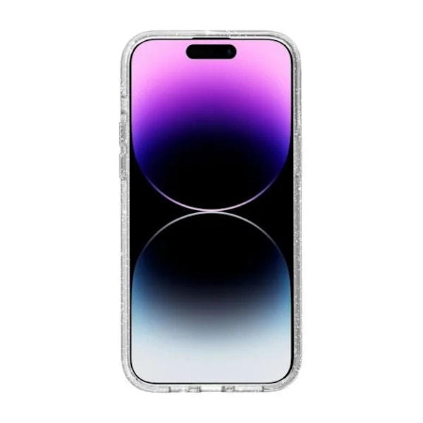 iPhone 15 Plus/14 Plus Mobilskal Glitter Magsafe - Transparent