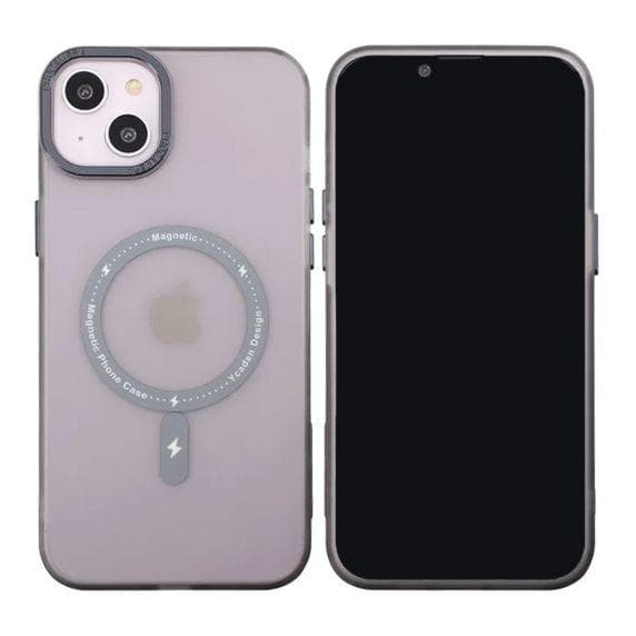 iPhone 14 Plus Mobilskal med MagSafe - Frostat Svart