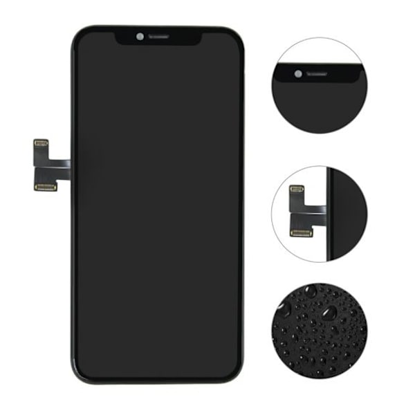 iPhone 11 Pro Skärm/Display OEM - Svart