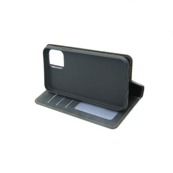 Flip Stand Magnetische Leather Case For iPhone 11 Black