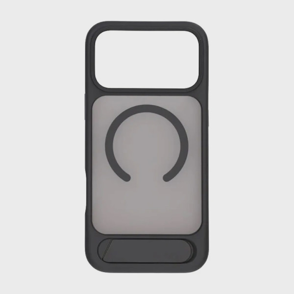 Mobilskal med Stativ för iPhone 17 Pro Max - Svart