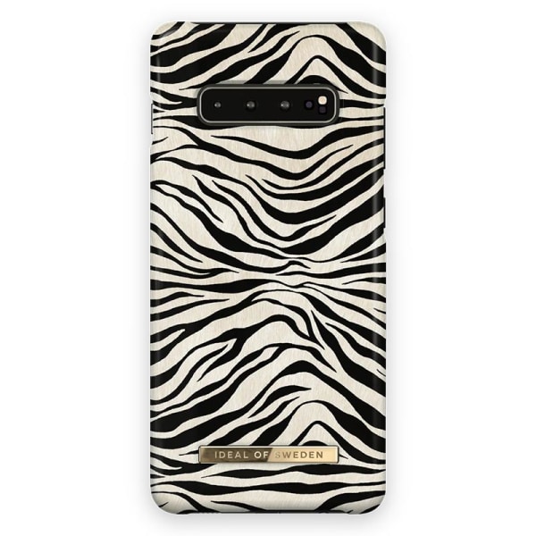 iDeal Of Sweden Fashion Skal för Galaxy S10 Plus - Zafari Zebra