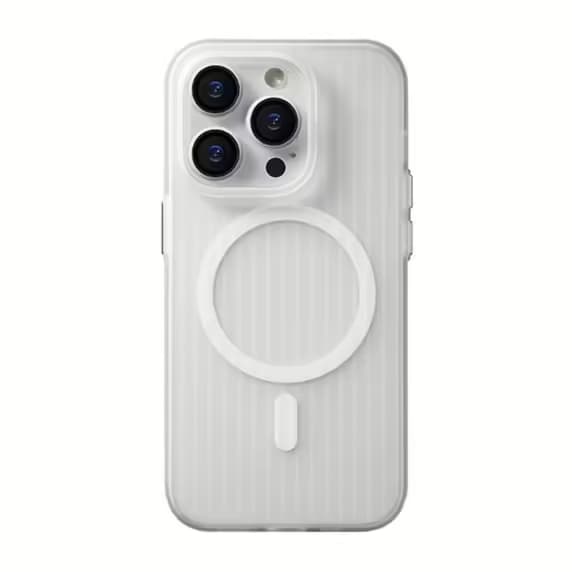 iPhone 13 Pro Max Mobilskal Korrugerad Anti-Halk - Transparent