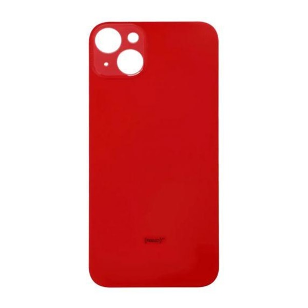 iPhone 14 Plus Baksida Glas - Röd
