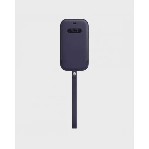 Original Magsafe Leather Case Apple iPhone 12 Pro Max Deep Violet