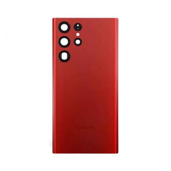 Samsung Galaxy S22 Ultra Baksida med Batterilucka - Röd