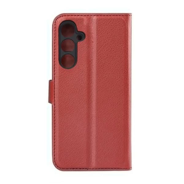 Samsung Galaxy S23 FE Plånboksfodral med Stativ - Brun