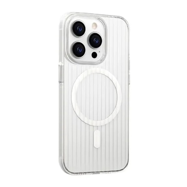 iPhone 14 Pro Max Mobilskal Korrugerad - Transparent