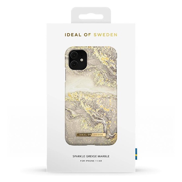 iDeal Of Sweden Fashion Skal för iPhone 11 & XR - Sparkle Greige