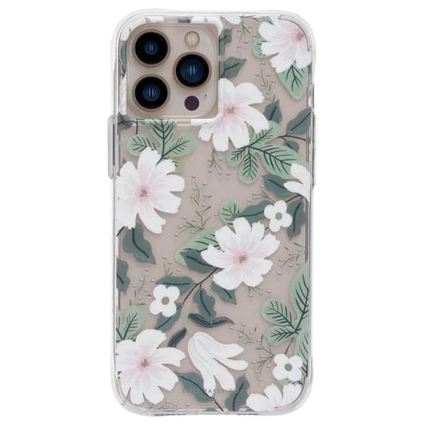 Rifle Paper Clear – Fodral för iPhone 13 Pro (Willow)