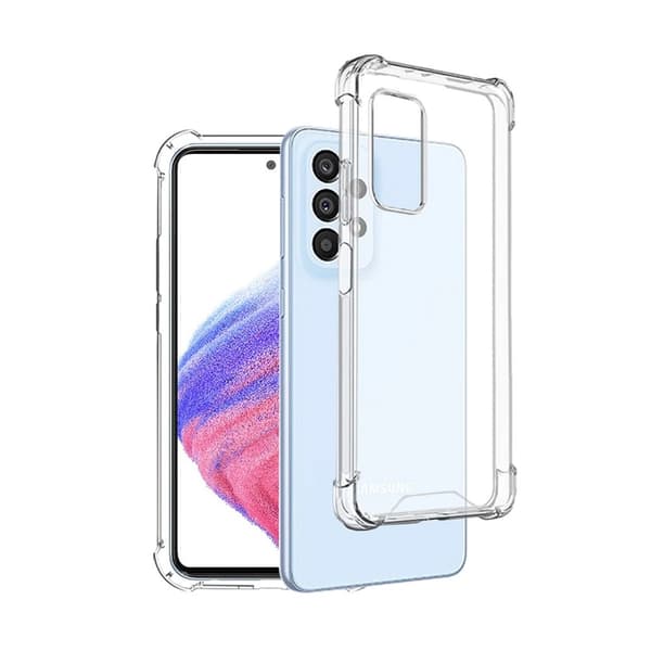 Samsung A53 5G Stöttåligt Skal - Transparent