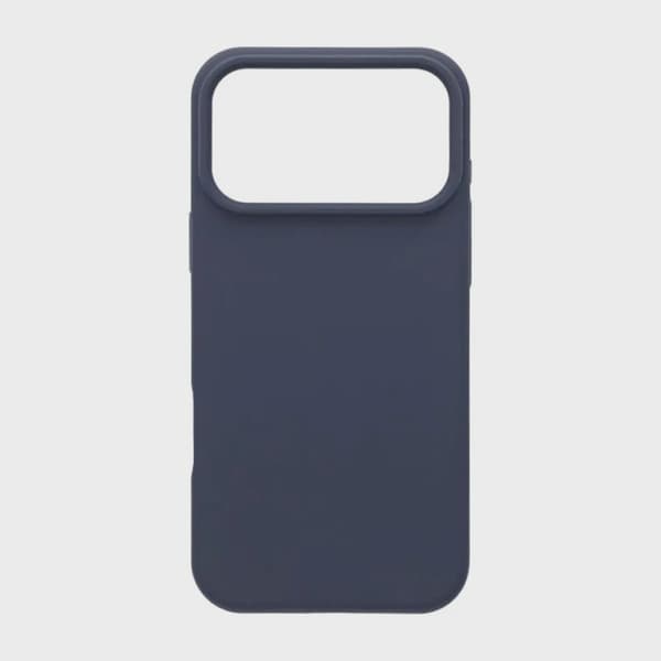 Mjukt Silikonskal för iPhone 17 Pro Max - Mörkblå