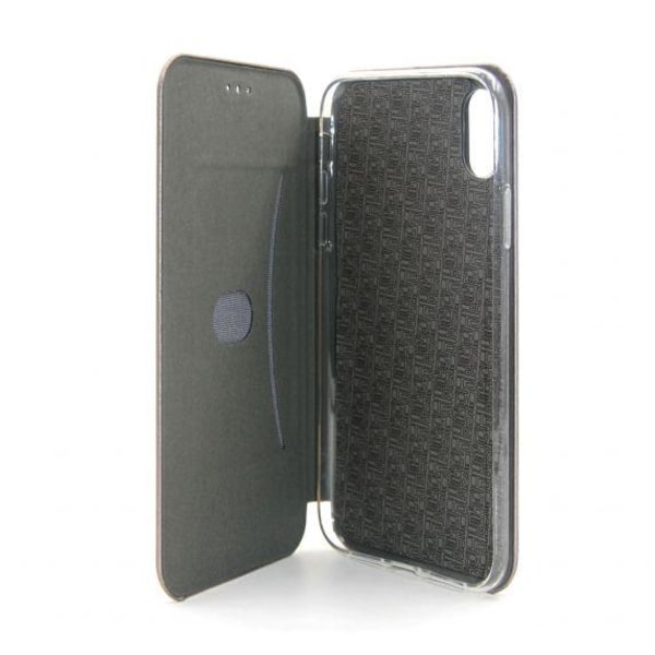 Flip Stand PU Leather Case For iPhone X/XS Silvery Gary