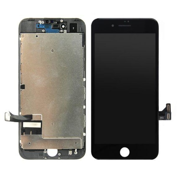 iPhone 7 Skärm och Display (Hög Ljusstyrka) In-Cell - Svart