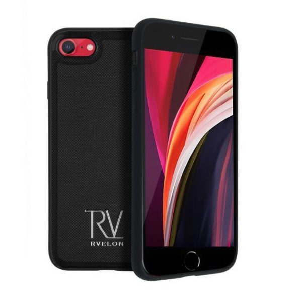 RV Plånboksfodral iPhone 7/8/SE 2020 Magnetiskt - Svart