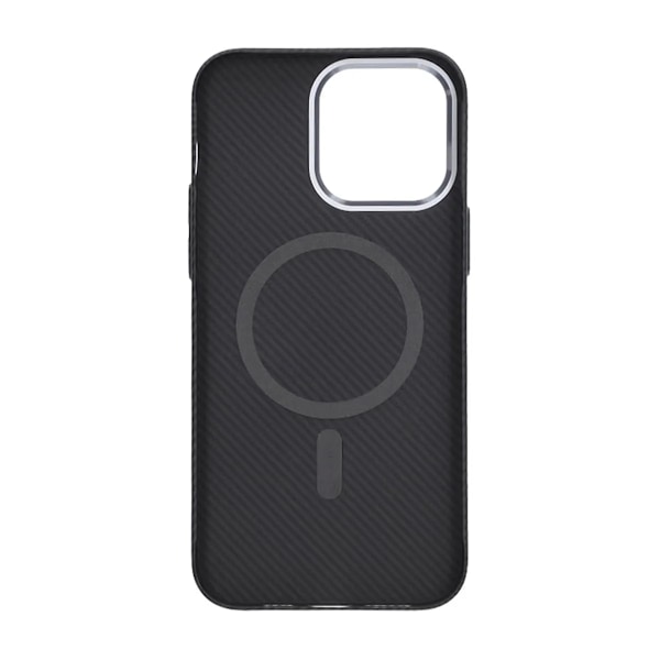 iPhone 14 Pro Max Mobilskal Carbonmönstrad - Svart