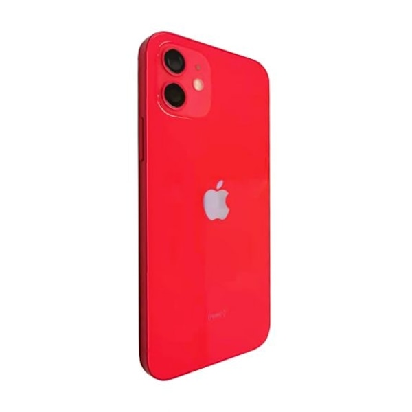 iPhone 12 Baksida/Komplett Ram - Röd