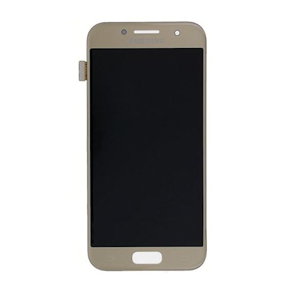 Samsung Galaxy A3 2017 LCD Skärm med Display Original - Guld