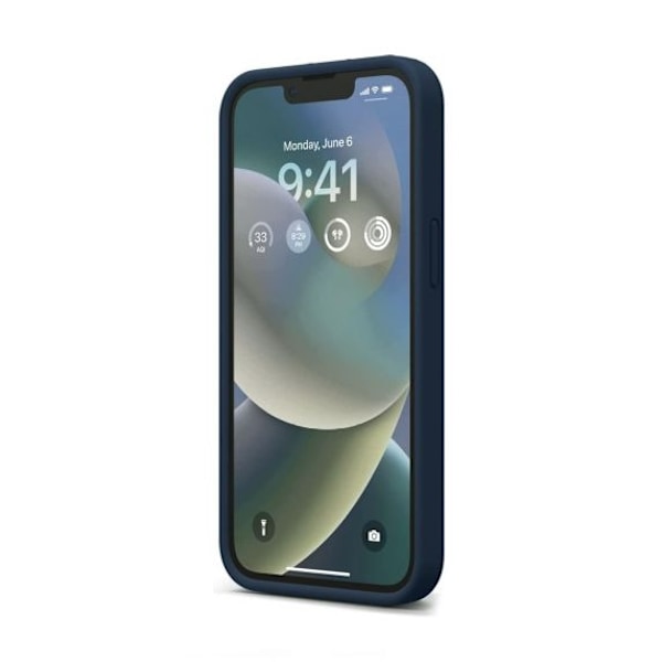 iPhone 14 Plus Silikonskal - Mörkblå
