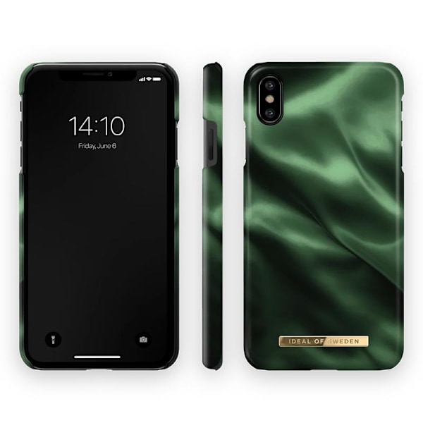 iDeal Of Sweden Fashion Skal för iPhone XS Max - Emerald Satin