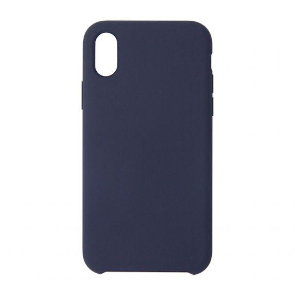 Liquid Silicone Case For iPhone X/XS Blue
