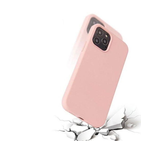 iPhone 13 Mini Liquid Silikonfodral Sandrosa