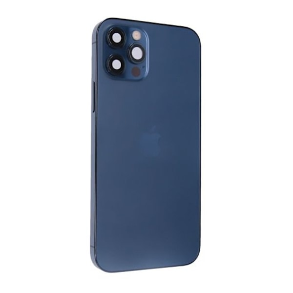 iPhone 12 Pro Baksida med Komplett Ram - Blå