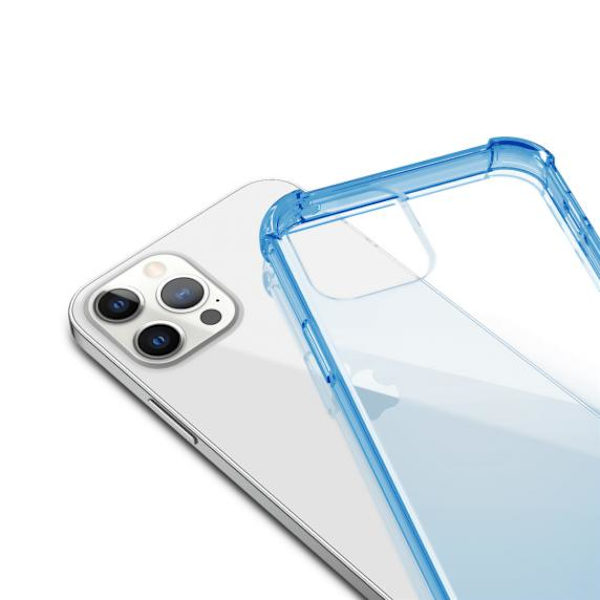 Stöttåligt Mobilskal iPhone 12/12 Pro - Blå