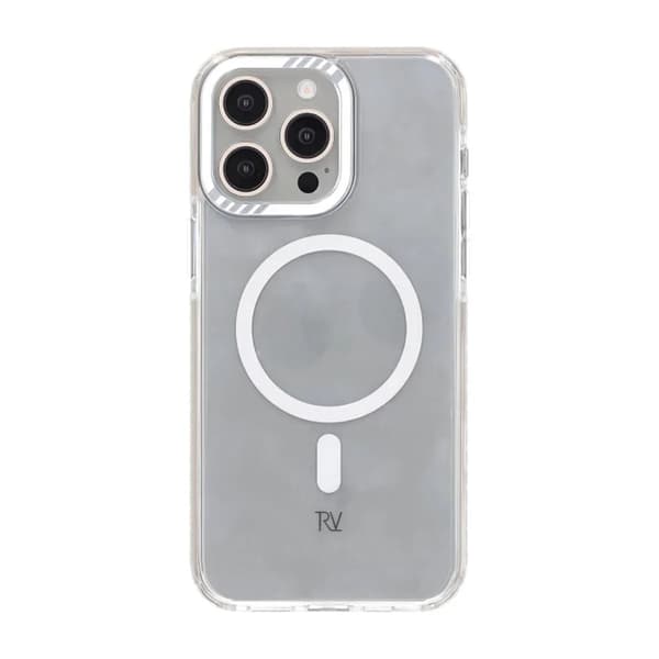 iPhone 15 Pro Max Rvelon Mobilskal Magnet Förstärkt - Vit
