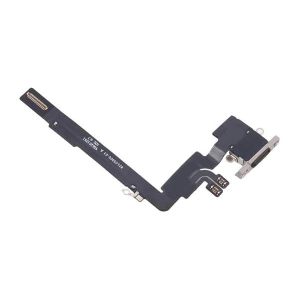 iPhone 16 Pro Max Laddningskontakt Flexkabel Original - Svart