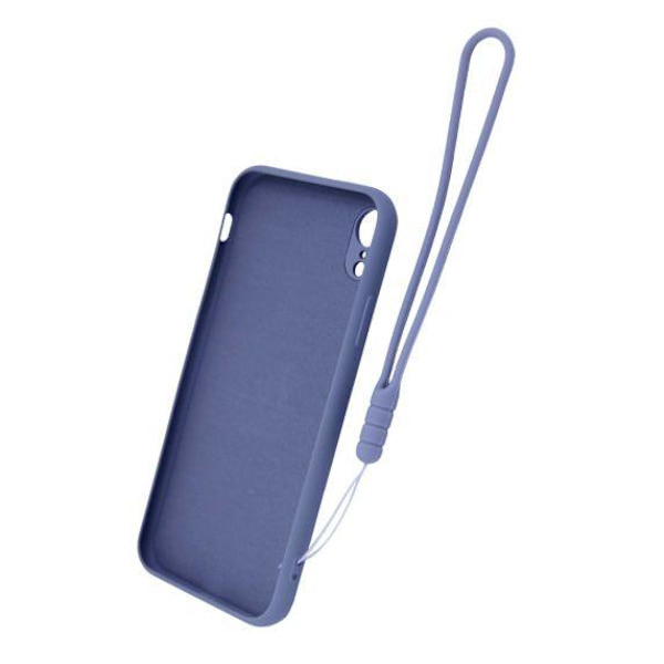iPhone XR Soft Liquid Silicone Case With Magnetic Ring Holder St