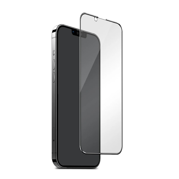 SiGN Heltäckande Skärmskydd i Härdat Glas för iPhone 14 Pro + Monteringsram