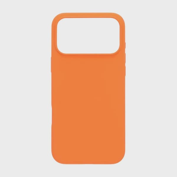 Rvelon Silikonskal MagSafe för iPhone 17 Pro Max - Orange