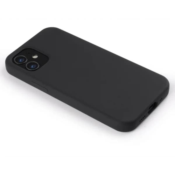 Melkco Aqua Silikon Skal Apple iPhone 12 Mini - Svart