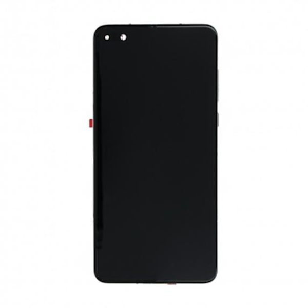 Huawei P40 Skärm/Display med Batteri Original - Guld