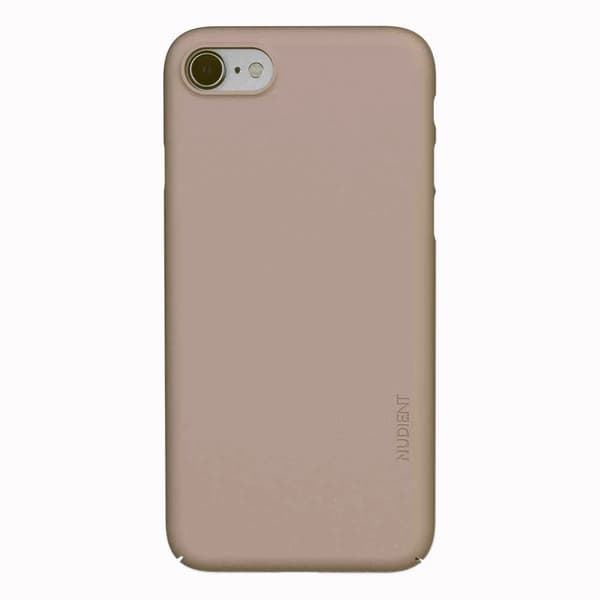 Nudient Thin Precise V3 iPhone 6/7/8/SE Cover, Clay Beige