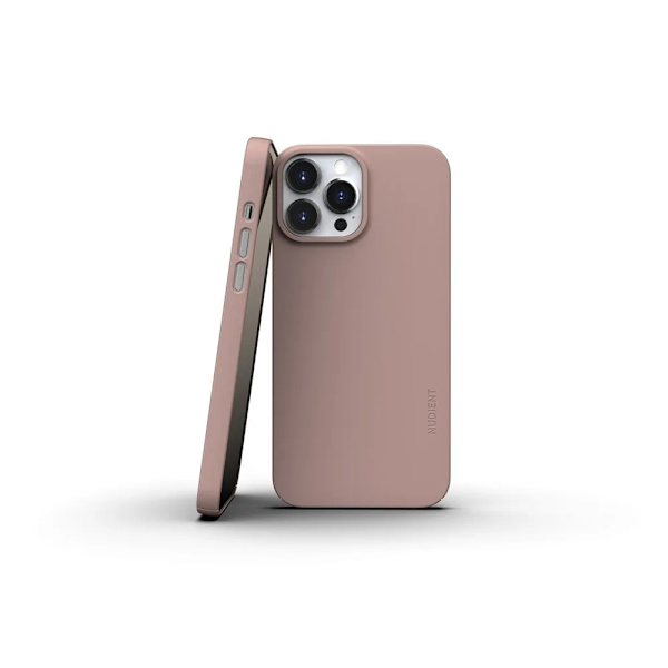Nudient iPhone 13 Pro Max Skal Thin Case V3 MagSafe - Rosa