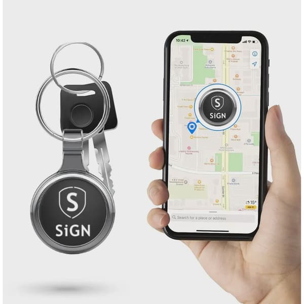 SiGN Smart Bluetooth-sökare - Svart