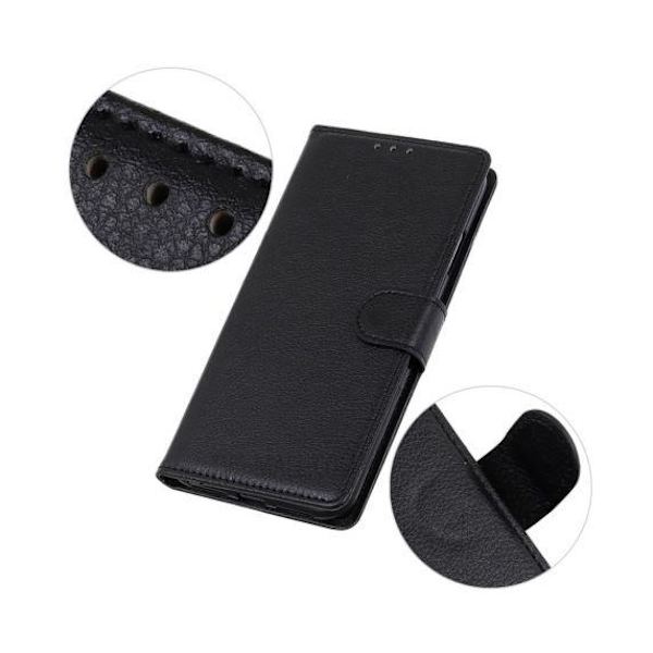 Flip Stand Leather Wallet Case For Xiaomi Mi 11 Black
