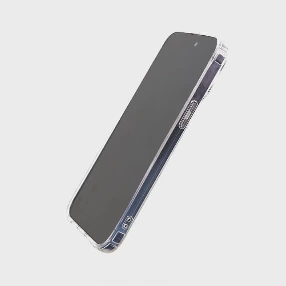 Transparent Mobilskal med Korthållare för iPhone 14 Pro