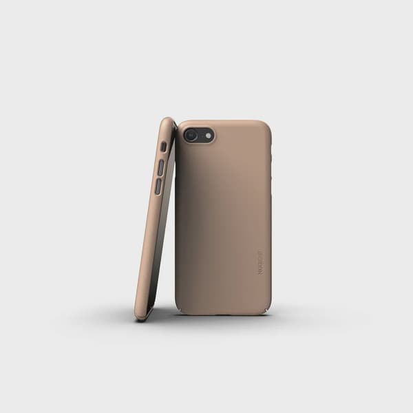 Nudient Thin Precise V3 iPhone 6/7/8/SE Cover, Clay Beige