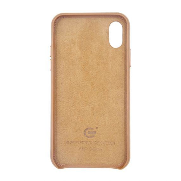 Fitted Leather Case For iPhone X/XS Brown