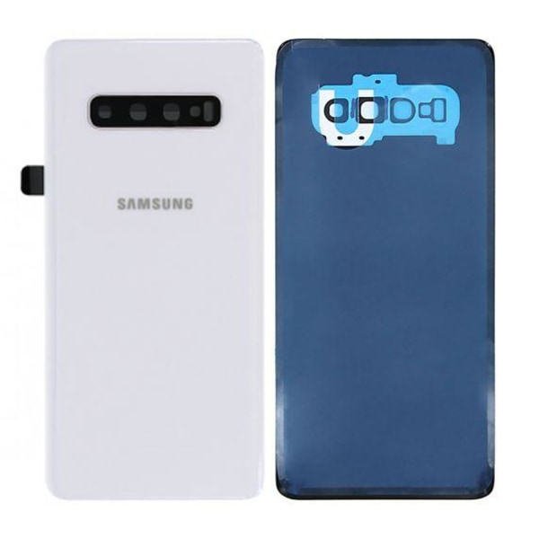 Samsung Galaxy S10 Plus Baksida - Vit