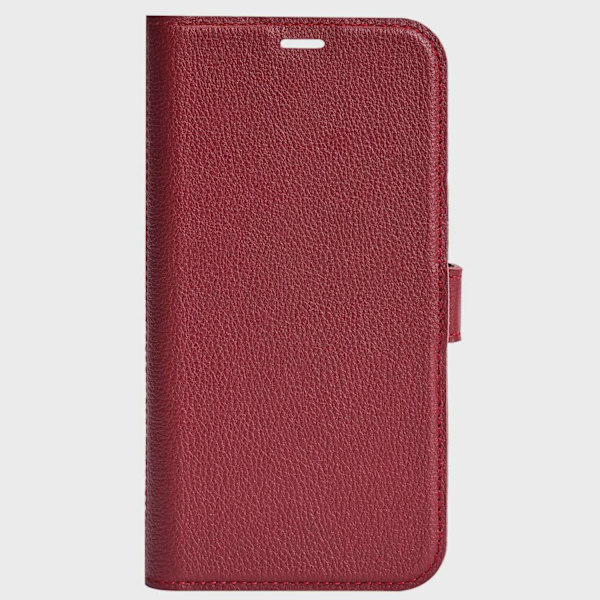 iPhone XR/11 leather wallet, detachable, Red