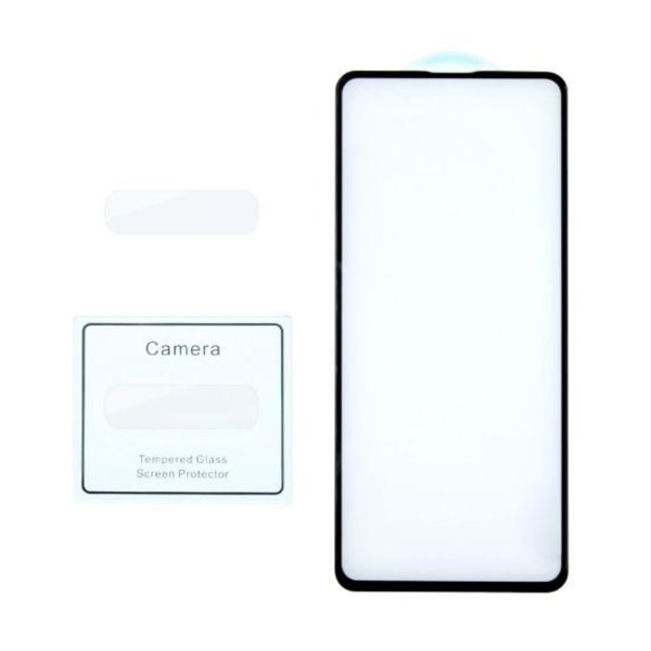 Skärmskydd och kameraskydd Samsung S10 Lite - 3D Härdat Glas