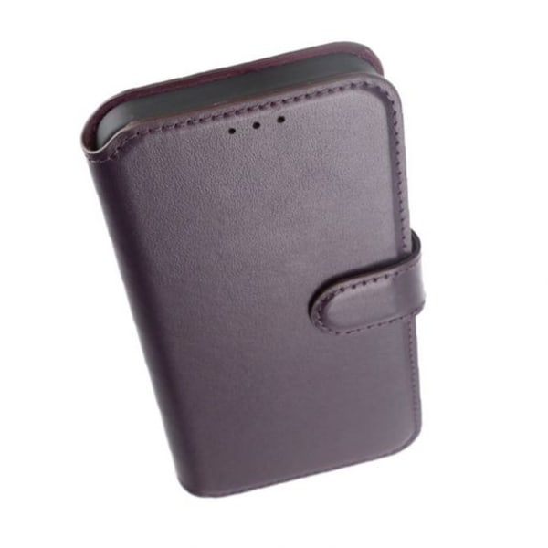 iPhone 15 Pro Max Plånboksfodral Läder Rvelon - Lila