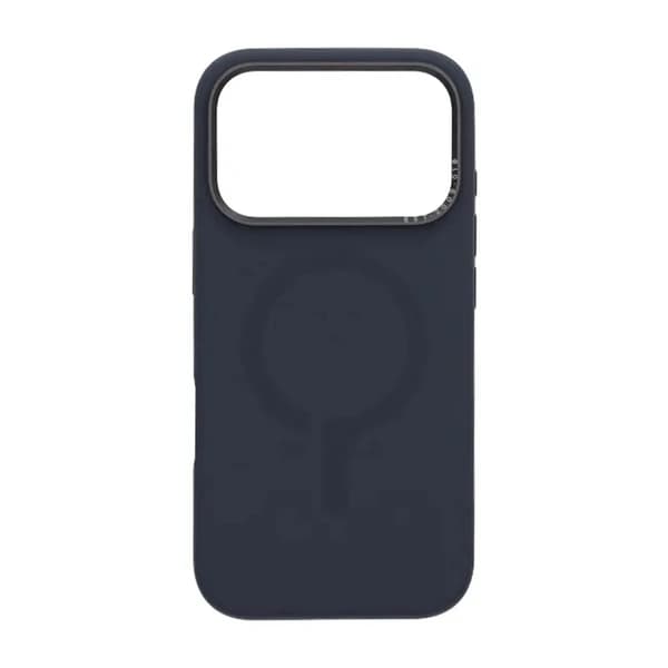 Metal Eagle Eye Liquid Magnetic Silicone Case iPhone 17 Pro Blue