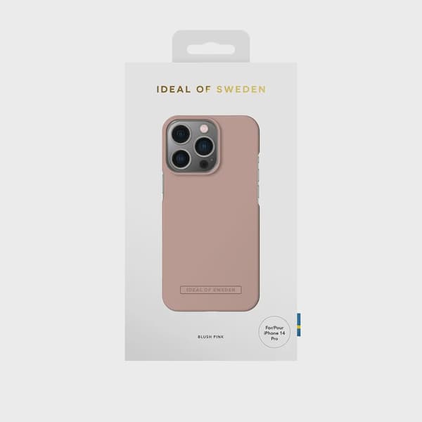 iDeal iPhone 14 Pro Seamless Skal - Blush Pink